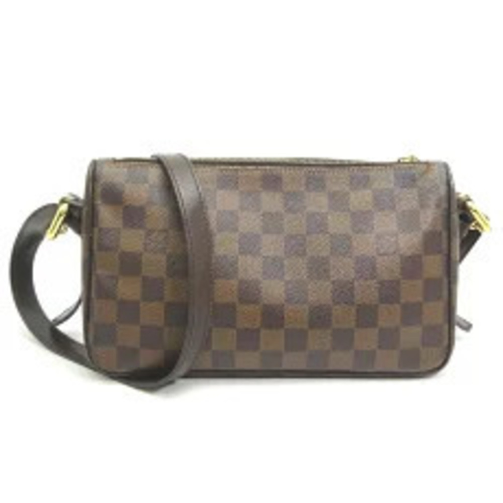 Louis Vuitton Damier Ebene Shoulder Bag Ravello Brown